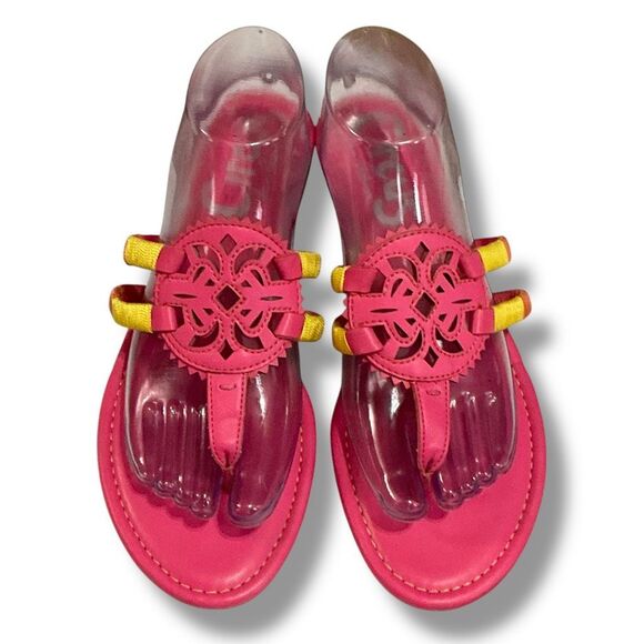 Circus by Sam Edelman Canyon Pink Slip On Thong Sandals Flip Flops - Picture 10 of 10